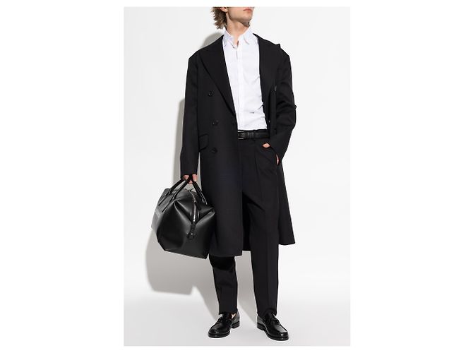 Pantaloni in lana neri Dsquared2 - vista 2