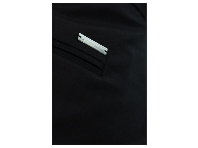 Falda corta de algodón negra Dsquared2 con volante - vista 5