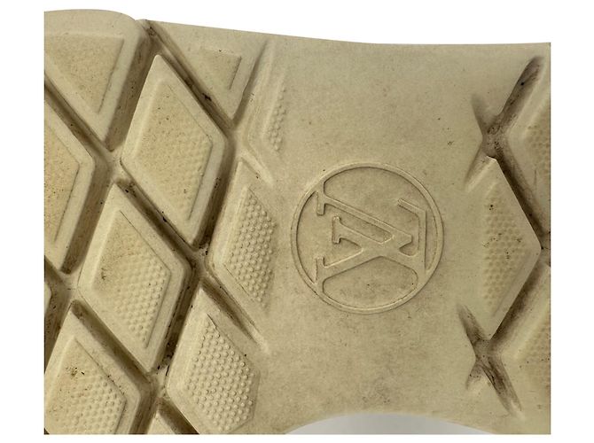 Sneakers Aftergame Louis Vuitton in nylon nero - vista 10