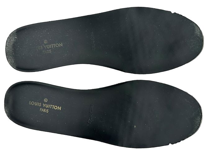 Sneakers Aftergame Louis Vuitton in nylon nero - vista 11