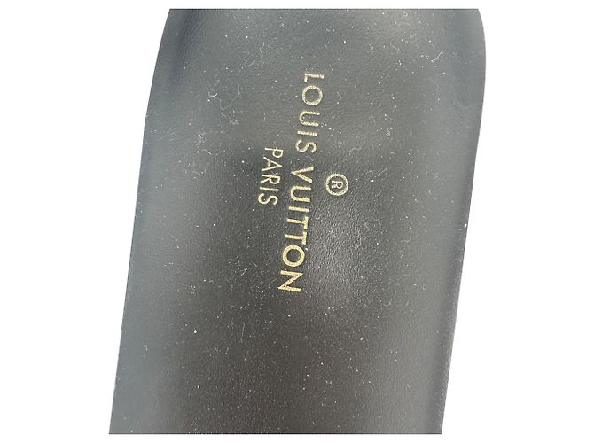 Sneakers Aftergame Louis Vuitton in nylon nero - vista 12