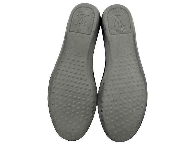 Sneakers Aftergame Louis Vuitton in nylon nero - vista 14