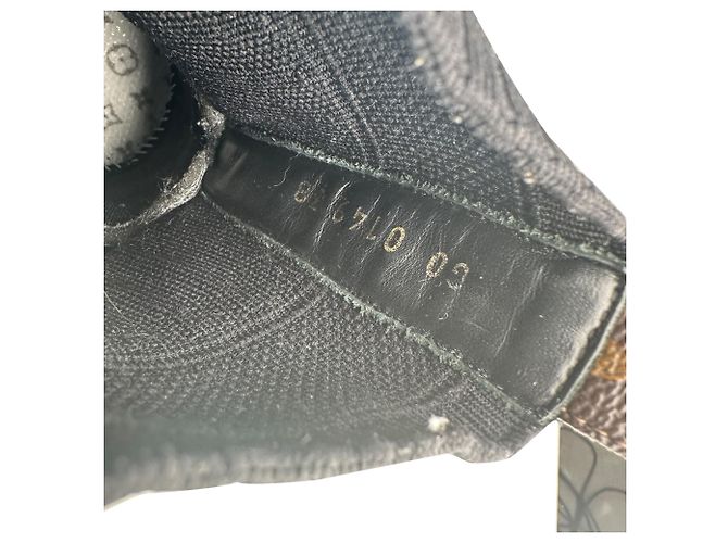 Sneakers Aftergame Louis Vuitton in nylon nero - vista 19