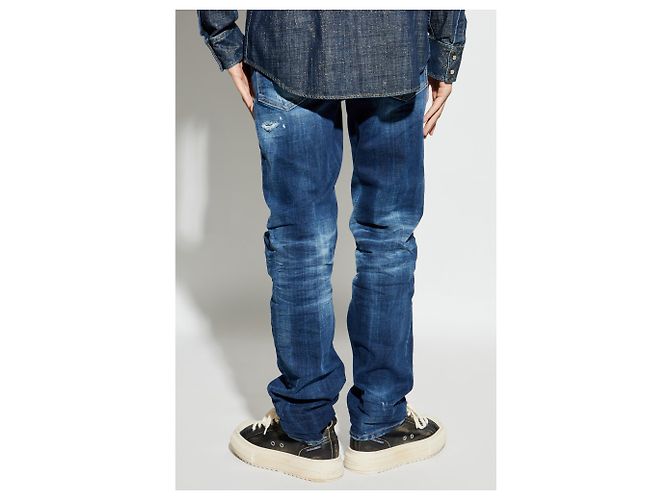 Dsquared2 642 Jeans Blue Cotton - view 4