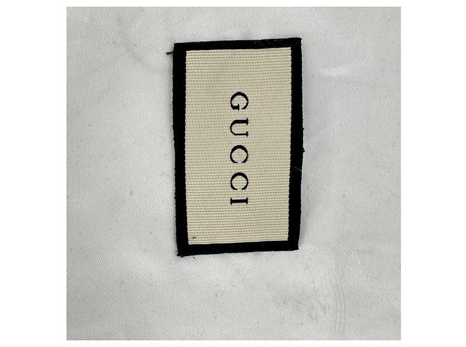 Mocassini Gucci Peyton con perle sintetiche in pelle bianca - vista 14