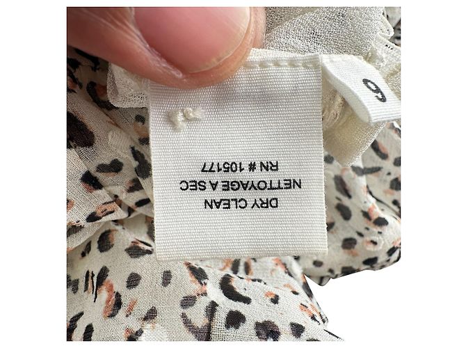 Mini abito con volant Ivy Ulla Johnson in seta multicolore - vista 10