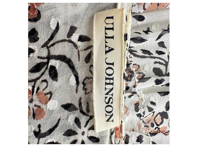Mini abito con volant Ivy Ulla Johnson in seta multicolore - vista 4