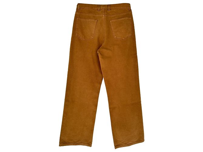Apc Vaqueros A.P.C. Aaron Straight-Leg en algodón marrón - vista 2