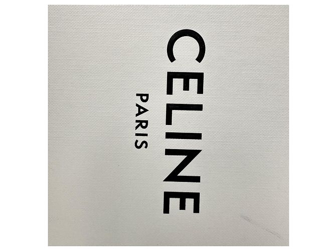 Céline Sneakers Celine Eye-Print in pelle bianca e rossa - vista 11