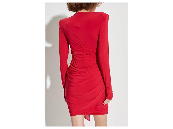 Isabel Marant Kleid Georgia Rot - Ansicht 4