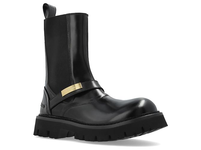 Moschino  Stiefeletten mit Logo - Ansicht 4