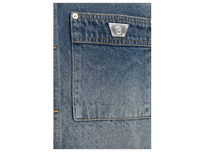 Autre Marque Camicia in denim MISBHV blu cotone - vista 5