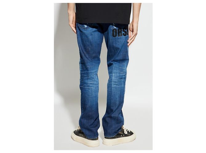 Jeans 642 Dsquared2 Azul Marino Algodón - vista 4