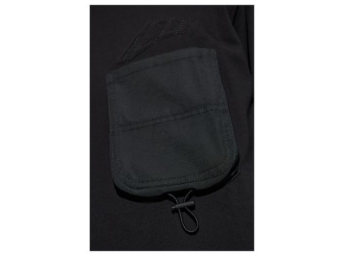 T-shirt nera con logo Dsquared2 in cotone - vista 5