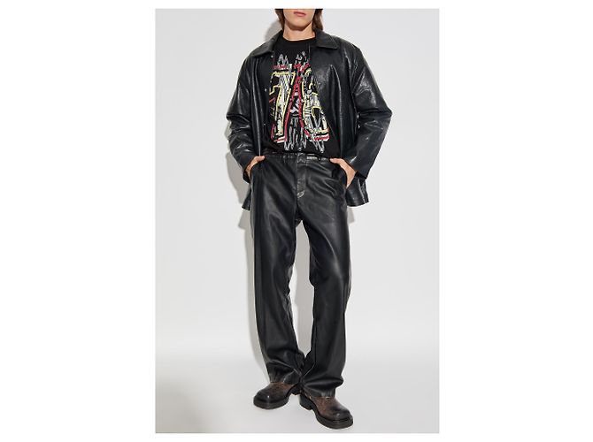 Diesel Lederjacke `L-JESS` - Ansicht 2