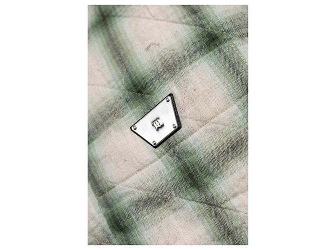 Autre Marque Camicia trapuntata a quadri MISBHV beige - vista 5