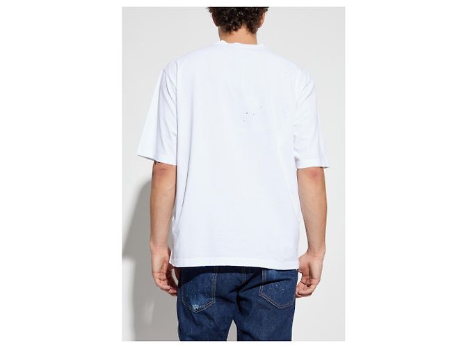 T-shirt in cotone bianca Dsquared2 X Vaquera - vista 4