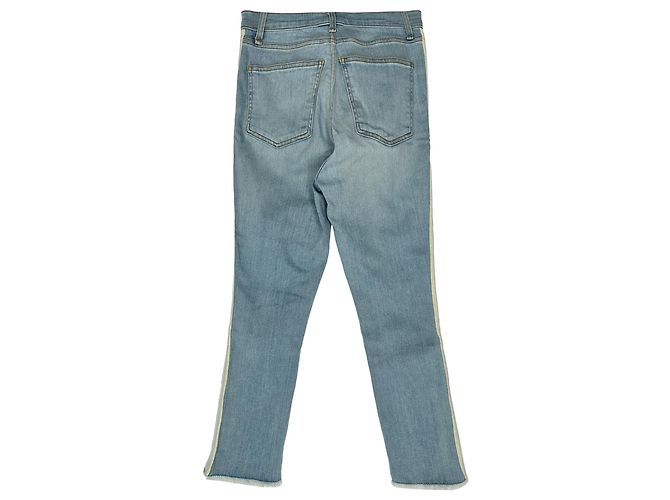 Jeans Veronica Beard Carly 11" Kick Flare en coton bleu clair - vue 3