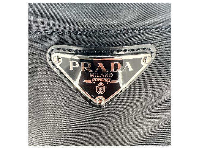 Botas de combate Prada Re-Nylon en nailon negro - vista 16