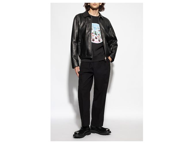 Kenzo Logo Sweatshirt schwarz Baumwolle - Ansicht 2