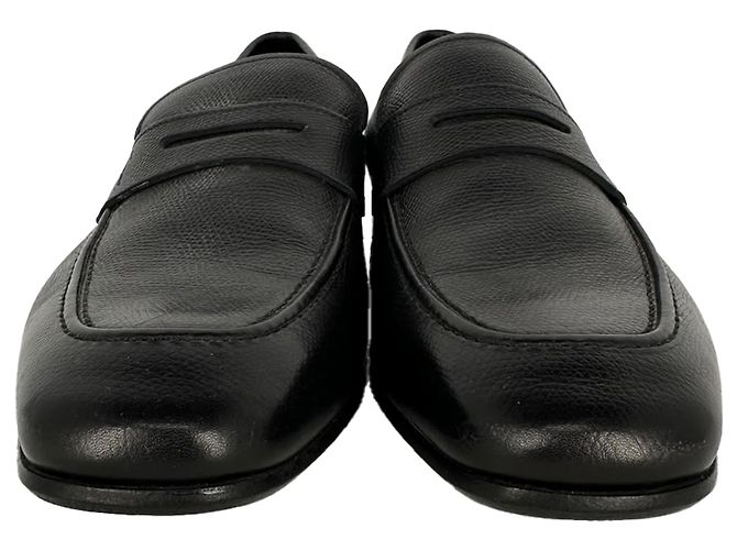 Salvatore Ferragamo Mocassini Penny Ferragamo in pelle nera - vista 3