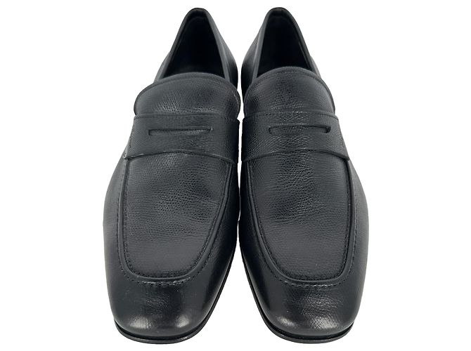 Salvatore Ferragamo Mocassini Penny Ferragamo in pelle nera - vista 4