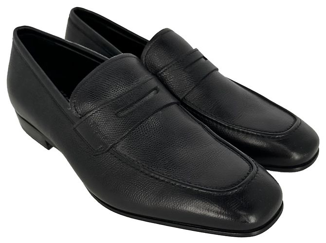 Salvatore Ferragamo Mocassini Penny Ferragamo in pelle nera - vista 6