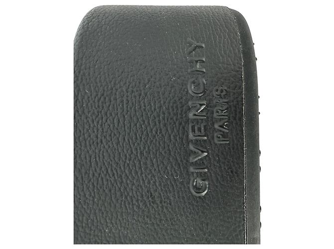 Givenchy Logo Platform Slide Sandals in Black Rubber - view 8