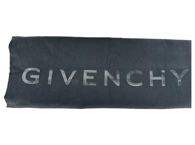 Givenchy Logo Platform Slide Sandals in Black Rubber - view 9