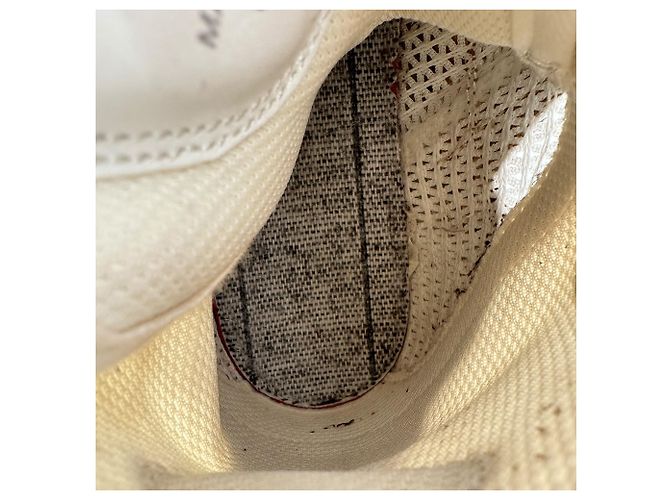 Sneakers alte Chloé Kick in camoscio marrone e bianco - vista 16