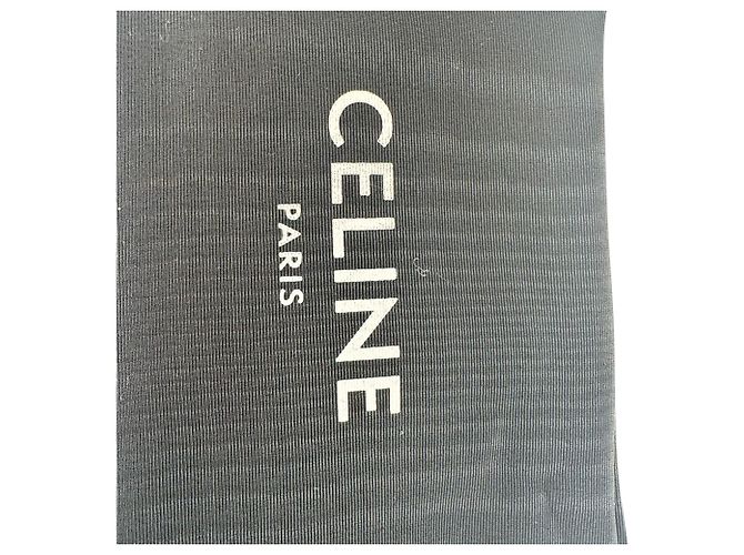Céline Sandali con cinturino Celine Leo in tela verde - vista 4