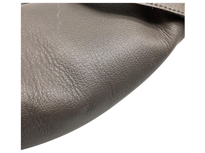Borsa a tracolla Jennifer Large Tom Ford in pelle grigia - vista 13