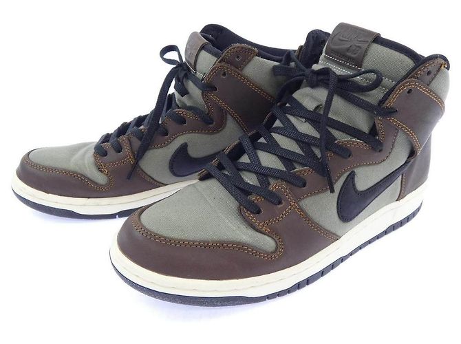 Autre Marque Sneakers Nike Marroni e Verdi - vista 3