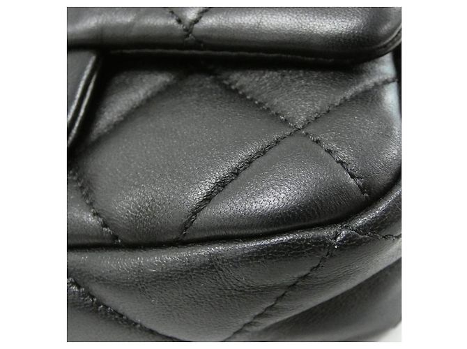 Borsa a spalla Chanel in agnellino - vista 3