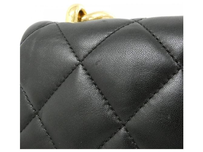 Borsa a spalla Chanel in agnellino - vista 5
