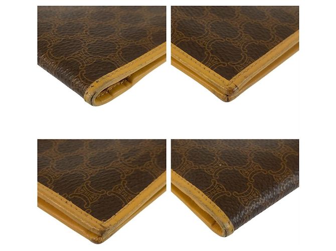 Céline Portafoglio lungo Celine Macadam PVC - vista 4