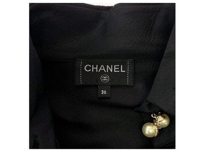 Camicia in seta CHANEL P64478V24243 - vista 3