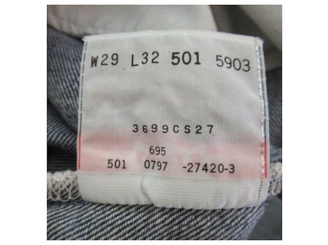 Autre Marque Vaqueros Levi's 501 Azul Índigo - vista 10