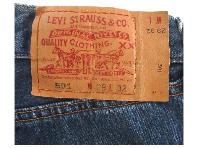 Autre Marque Vaqueros Levi's 501 Azul Índigo - vista 8