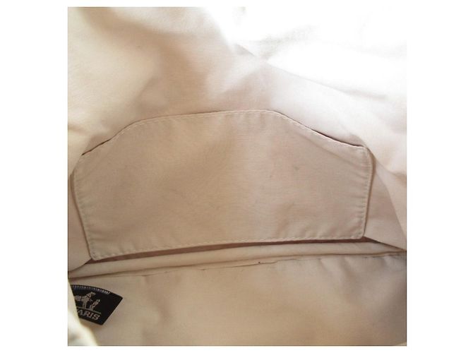 Hermès Hermes Bolide MM Baumwoll-Canvas-Tasche - Ansicht 11