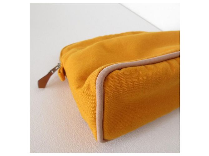 Hermès Hermes Bolide MM Baumwoll-Canvas-Tasche - Ansicht 5