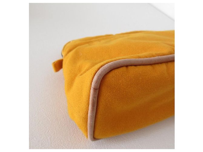 Hermès Hermes Bolide MM Baumwoll-Canvas-Tasche - Ansicht 7