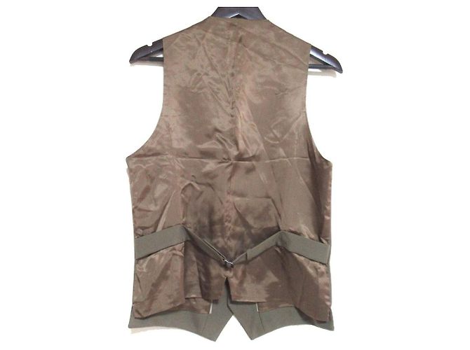 Chaleco de lana Gucci Verde Khaki - vista 2