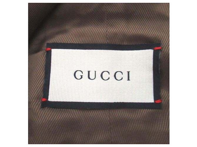 Chaleco de lana Gucci Verde Khaki - vista 7