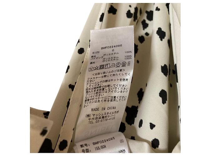 Autre Marque Vestido Snidel Geometric Dot - vista 6