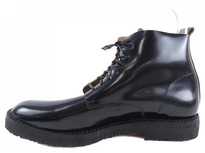 Autre Marque Buttero Boots schwarze Lederstiefel 43 - Ansicht 2