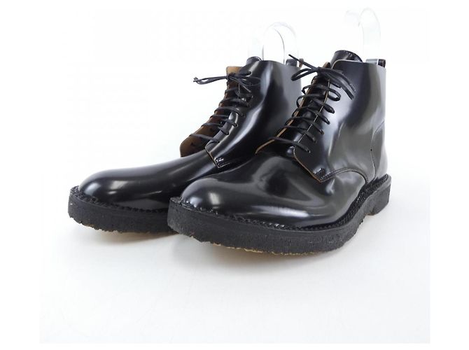 Autre Marque Buttero Boots schwarze Lederstiefel 43 - Ansicht 3