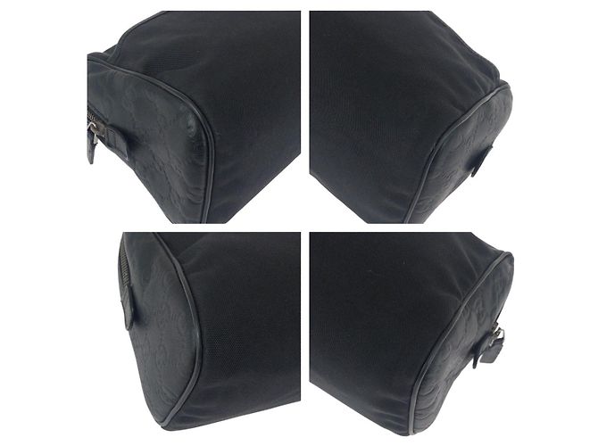 Clutch Gucci Guccissima in pelle e canvas - vista 5