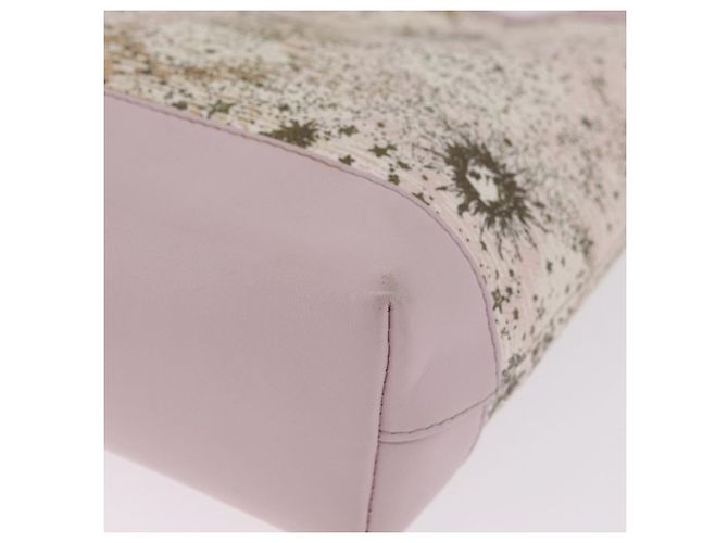 Christian Dior Hand Bag Canvas 2way Pink Gold - vista 16
