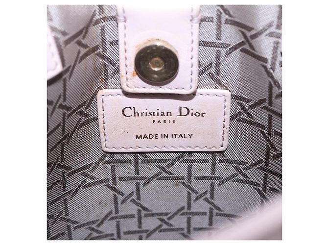 Christian Dior Hand Bag Canvas 2way Pink Gold - vista 21